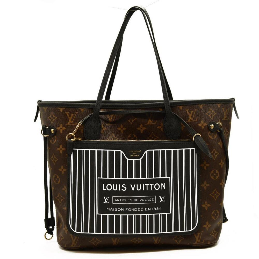 Louis Vuitton Monogram Calfskin Neo Neverfull Inside Out MM